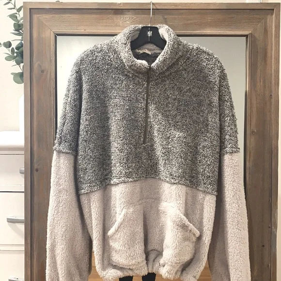 Sherpa pullover jacket - Picture 3 of 9